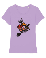 I'm His Witch Halloween Tricou mânecă scurtă guler larg fitted Damă Expresser