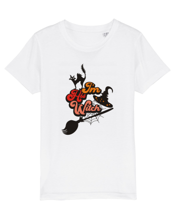 I'm His Witch Halloween White