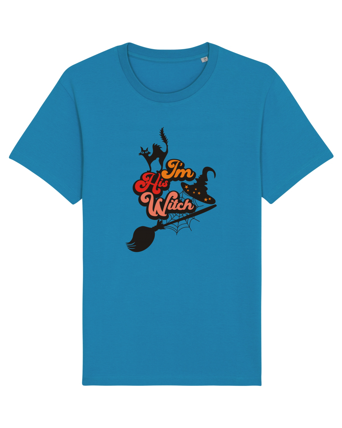 Tricou mânecă scurtă Unisex Rocker Azur