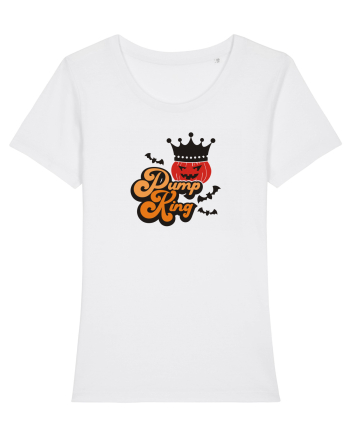 Pump King Halloween White