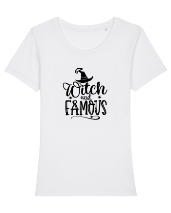 Witch and Famous Halloween White