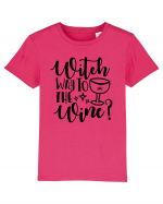 Witch way to the wine Halloween Tricou mânecă scurtă  Copii Mini Creator