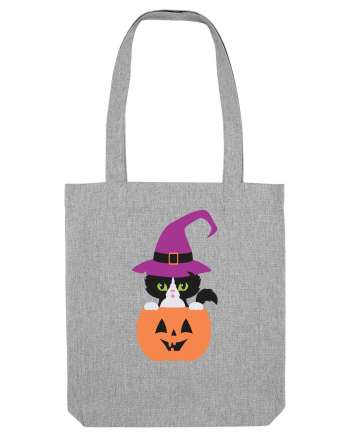 Pisica Neagra Halloween 1 Heather Grey