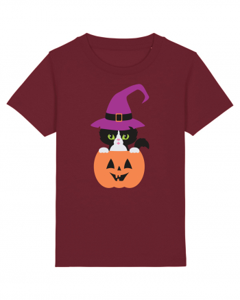 Pisica Neagra Halloween 1 Burgundy