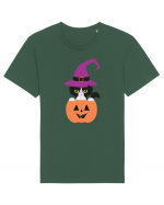 Pisica Neagra Halloween 1 Tricou mânecă scurtă Unisex Rocker