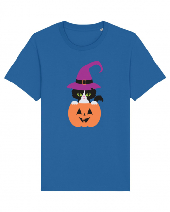 Pisica Neagra Halloween 1 Royal Blue