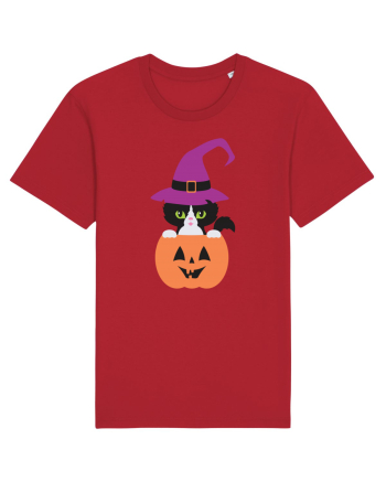 Pisica Neagra Halloween 1 Red
