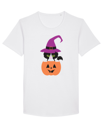 Pisica Neagra Halloween 1 White