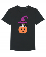 Pisica Neagra Halloween 1 Tricou mânecă scurtă guler larg Bărbat Skater