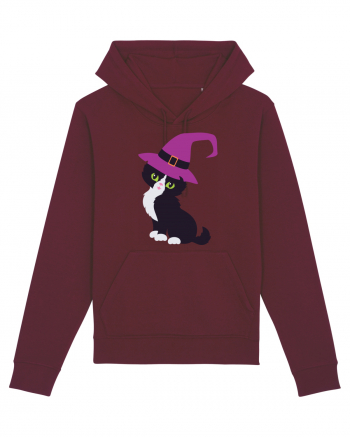 Pisica Neagra Halloween 2 Burgundy