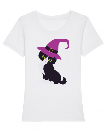 Pisica Neagra Halloween 2 White