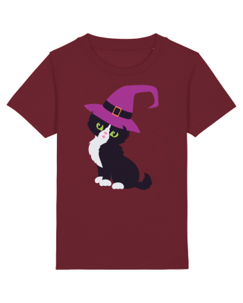 Pisica Neagra Halloween 2 Burgundy
