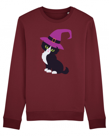 Pisica Neagra Halloween 2 Burgundy