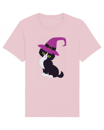 Pisica Neagra Halloween 2 Cotton Pink