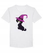 Pisica Neagra Halloween 2 Tricou mânecă scurtă guler larg Bărbat Skater