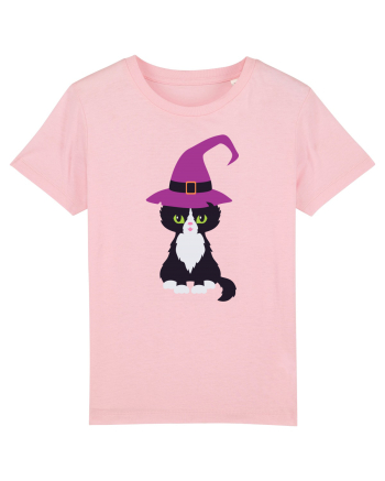 Pisica Neagra Halloween 3 Cotton Pink