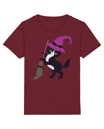 Pisica Neagra Halloween 4 Burgundy