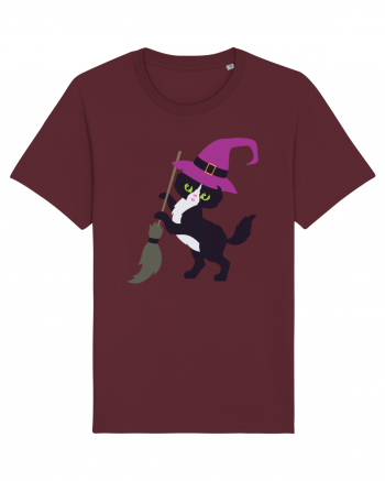 Pisica Neagra Halloween 4 Burgundy