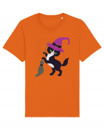 Pisica Neagra Halloween 4 Tricou mânecă scurtă Unisex Rocker
