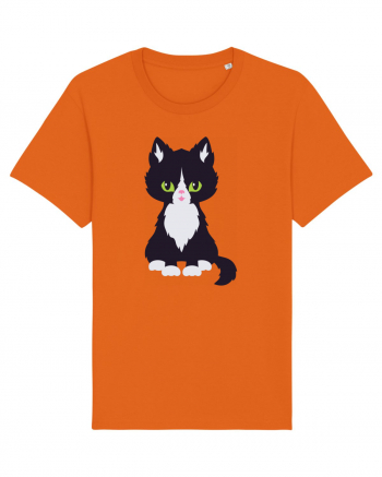 Pisica Neagra Halloween 5 Bright Orange