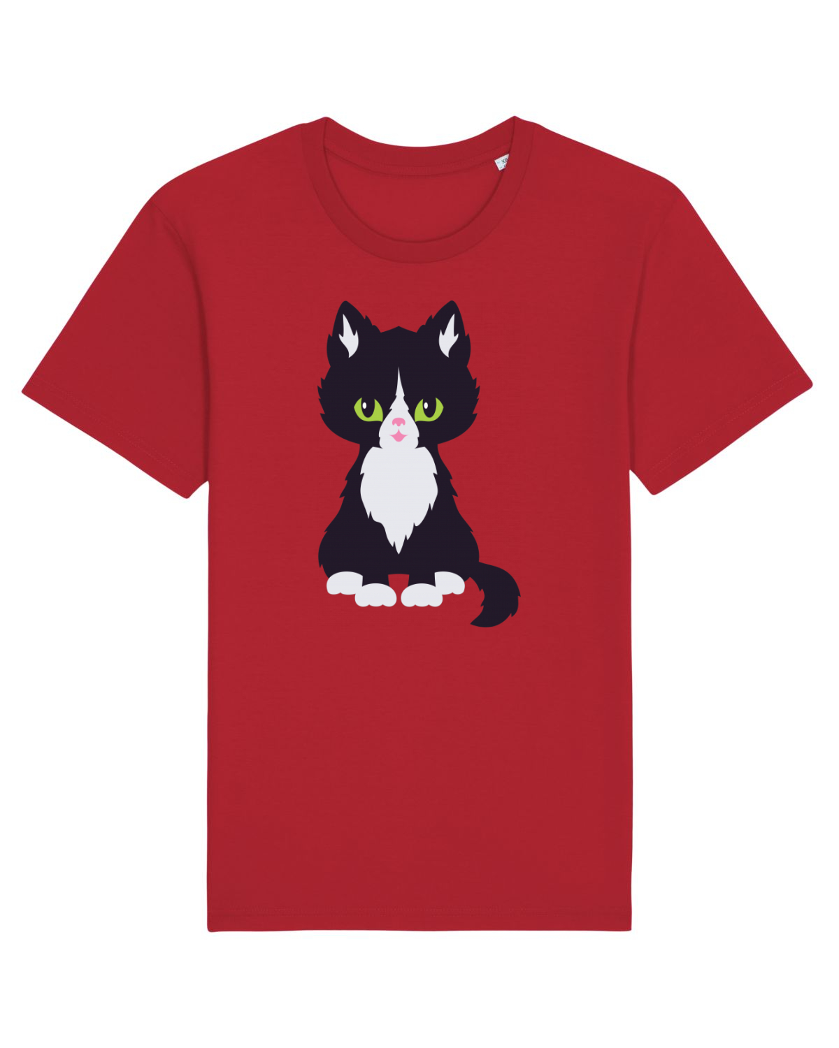Tricou mânecă scurtă Unisex Rocker Red