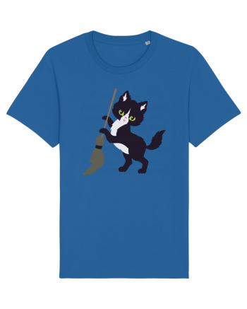 Pisica Neagra Halloween 6 Royal Blue