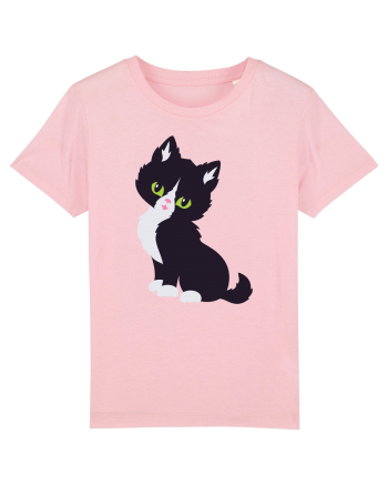 Pisica Neagra Halloween 7 Cotton Pink