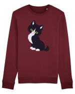 Pisica Neagra Halloween 7 Bluză mânecă lungă Unisex Rise
