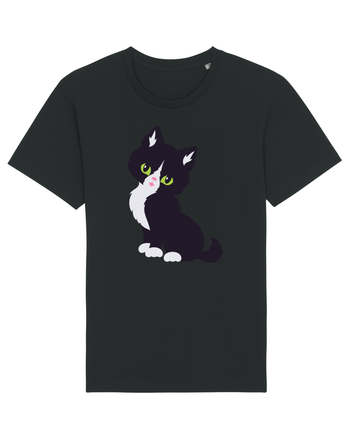Tricou mânecă scurtă Unisex Rocker Black
