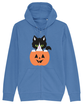 Pisica Neagra Halloween 8 Bright Blue