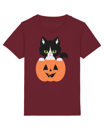 Pisica Neagra Halloween 8 Burgundy
