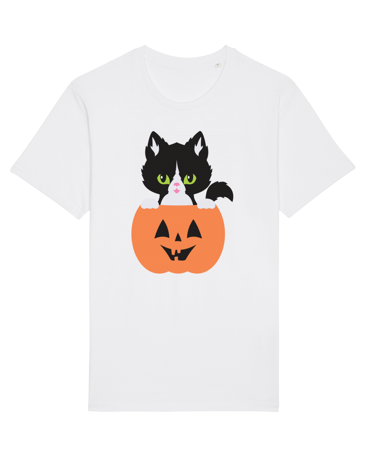 Tricou mânecă scurtă Unisex Rocker White