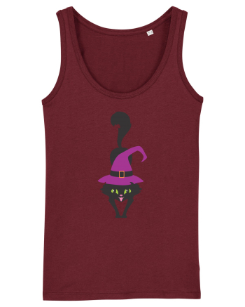 Pisica Neagra Halloween 9 Burgundy
