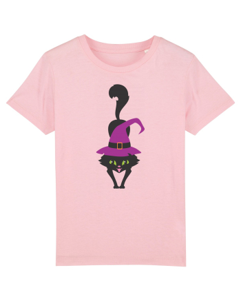 Pisica Neagra Halloween 9 Cotton Pink