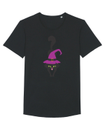 Pisica Neagra Halloween 9 Tricou mânecă scurtă guler larg Bărbat Skater