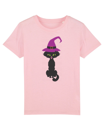 Pisica Neagra Halloween 10 Cotton Pink
