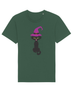 Pisica Neagra Halloween 10 Tricou mânecă scurtă Unisex Rocker