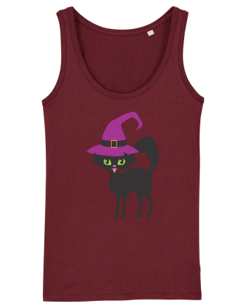Pisica Neagra Halloween 11 Burgundy