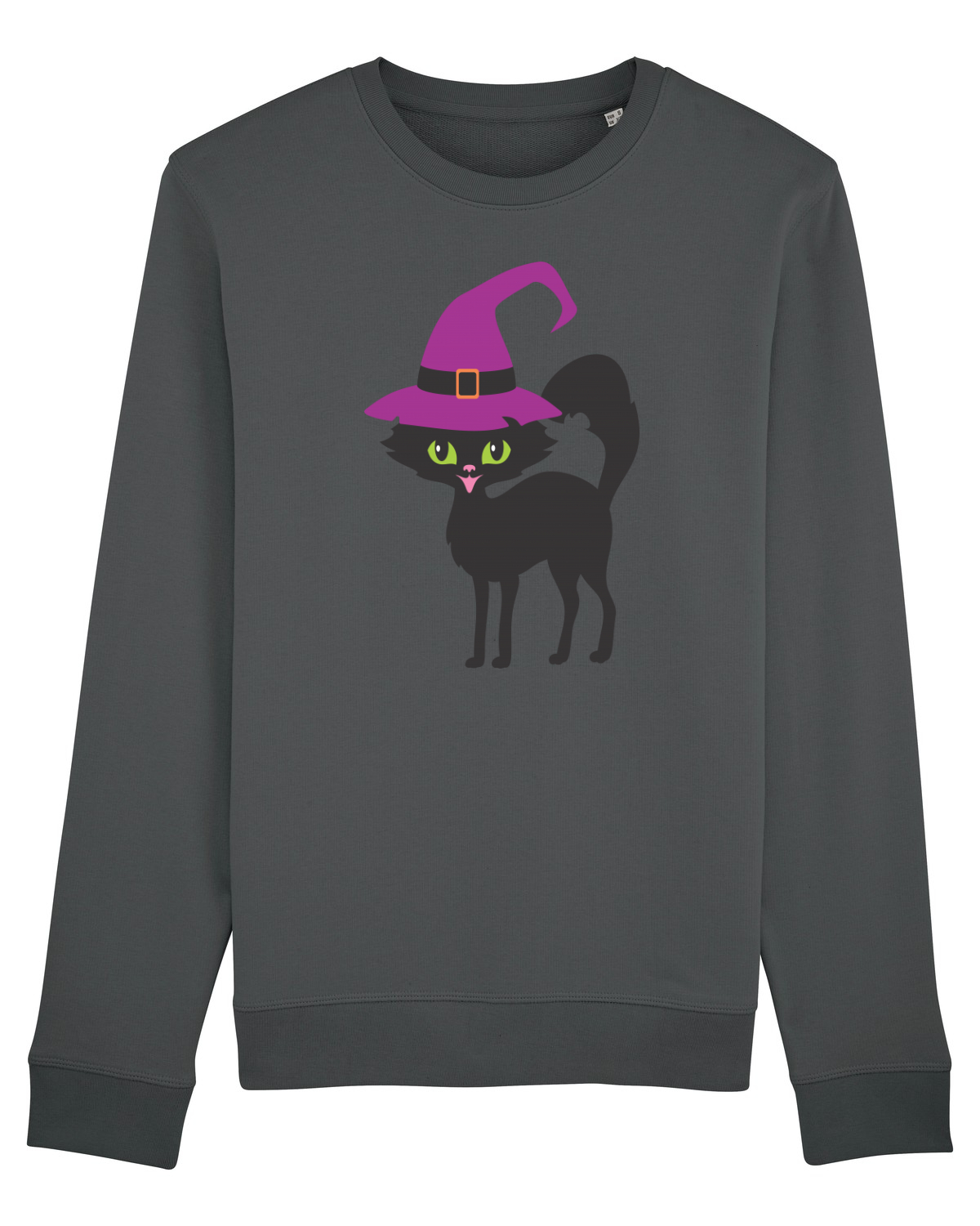 Bluză mânecă lungă Unisex Rise Anthracite