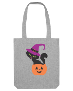 Pisica Neagra Halloween 12 Sacoșă textilă