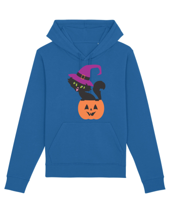 Pisica Neagra Halloween 12 Royal Blue