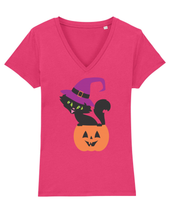 Pisica Neagra Halloween 12 Raspberry