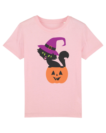 Pisica Neagra Halloween 12 Cotton Pink
