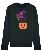 Pisica Neagra Halloween 12 Bluză mânecă lungă Unisex Rise