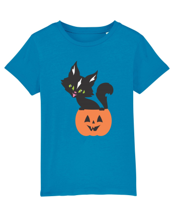 Pisica Neagra Halloween 13 Azur
