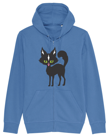 Pisica Neagra Halloween 14 Bright Blue
