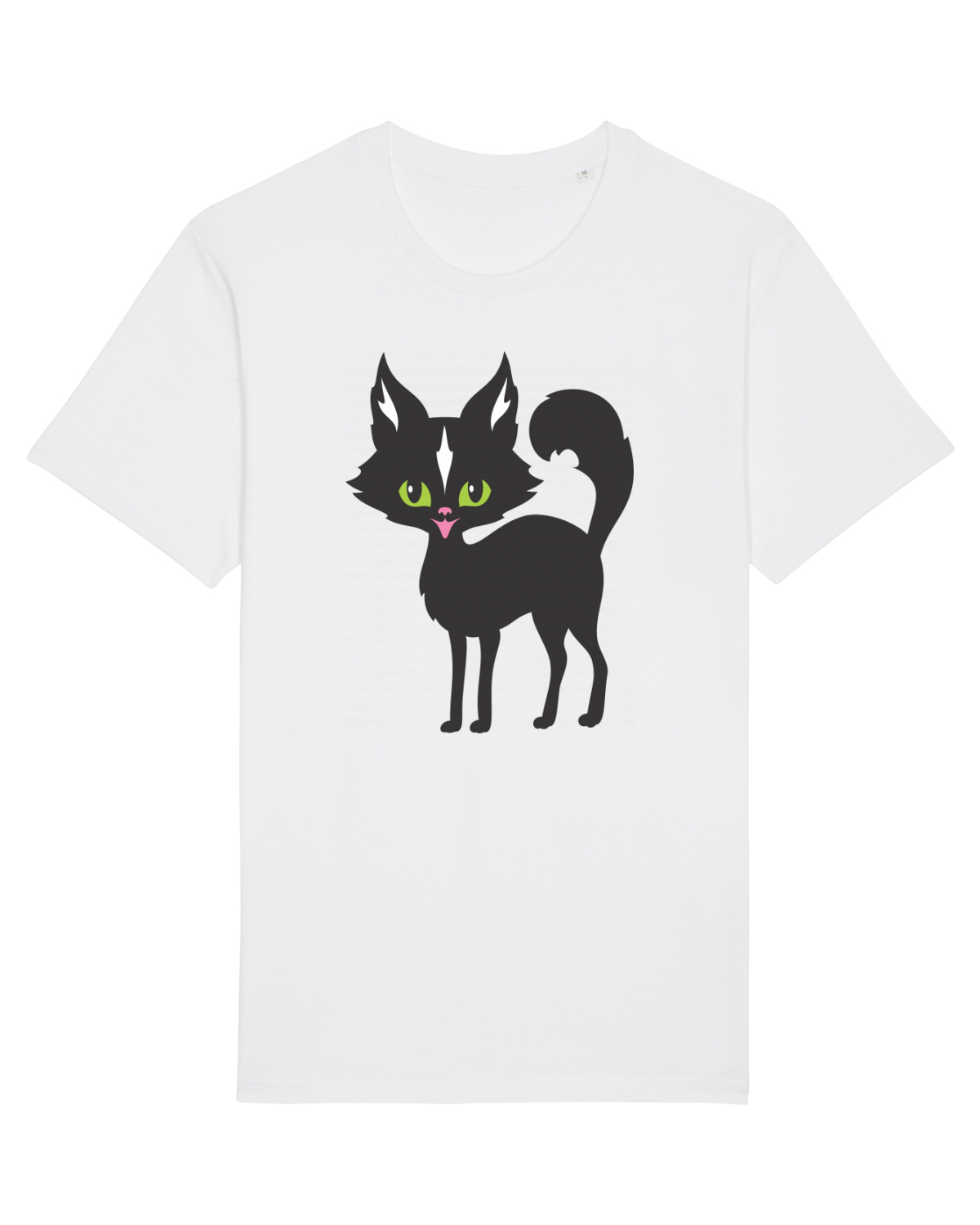 Tricou mânecă scurtă Unisex Rocker White