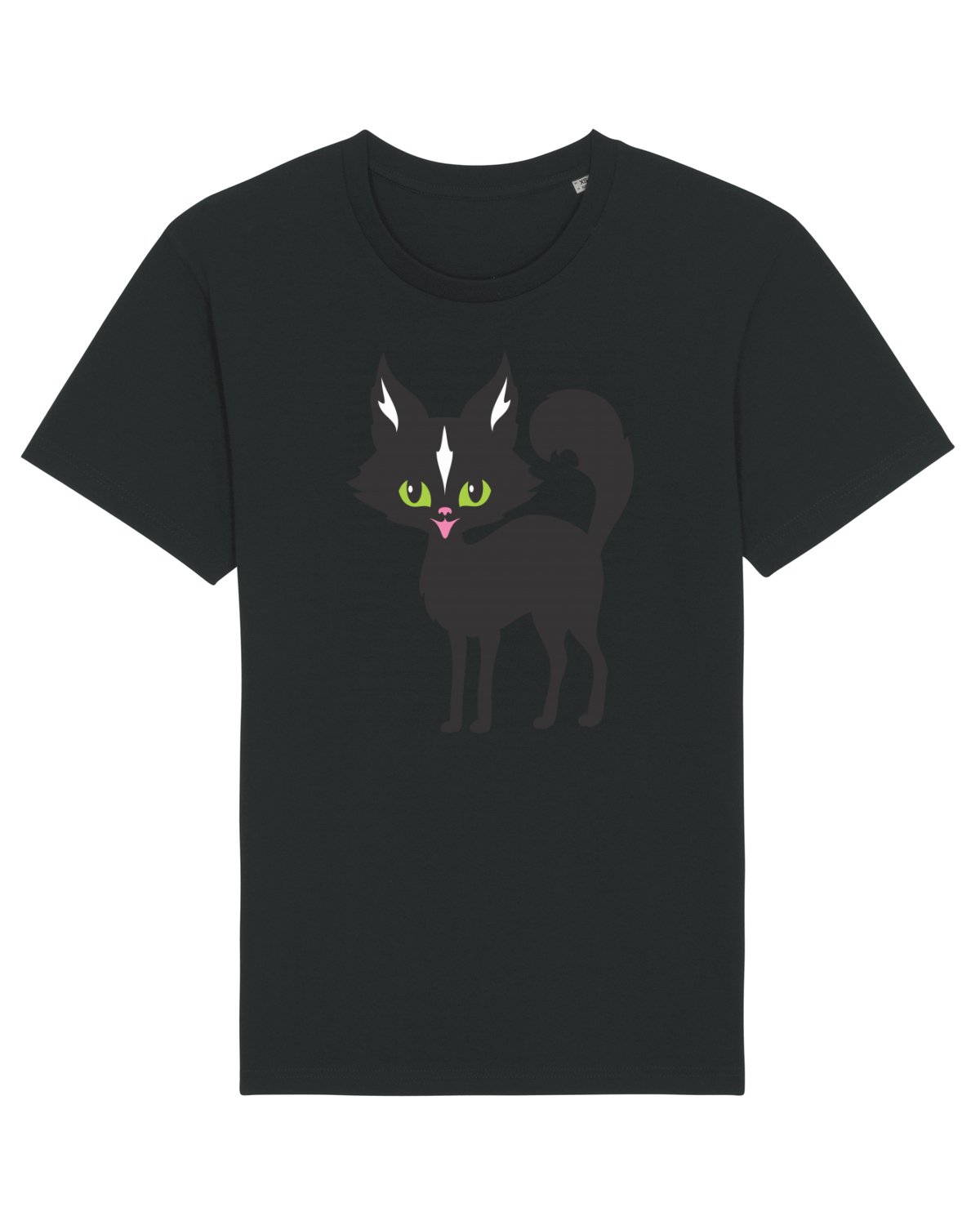 Tricou mânecă scurtă Unisex Rocker Black