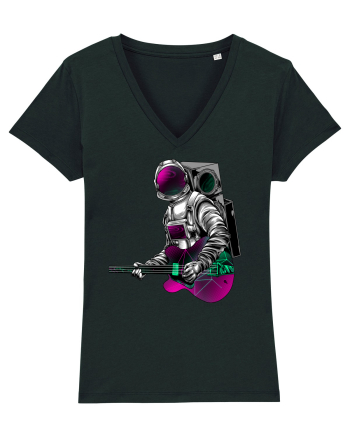 Astronaut Chitară Black
