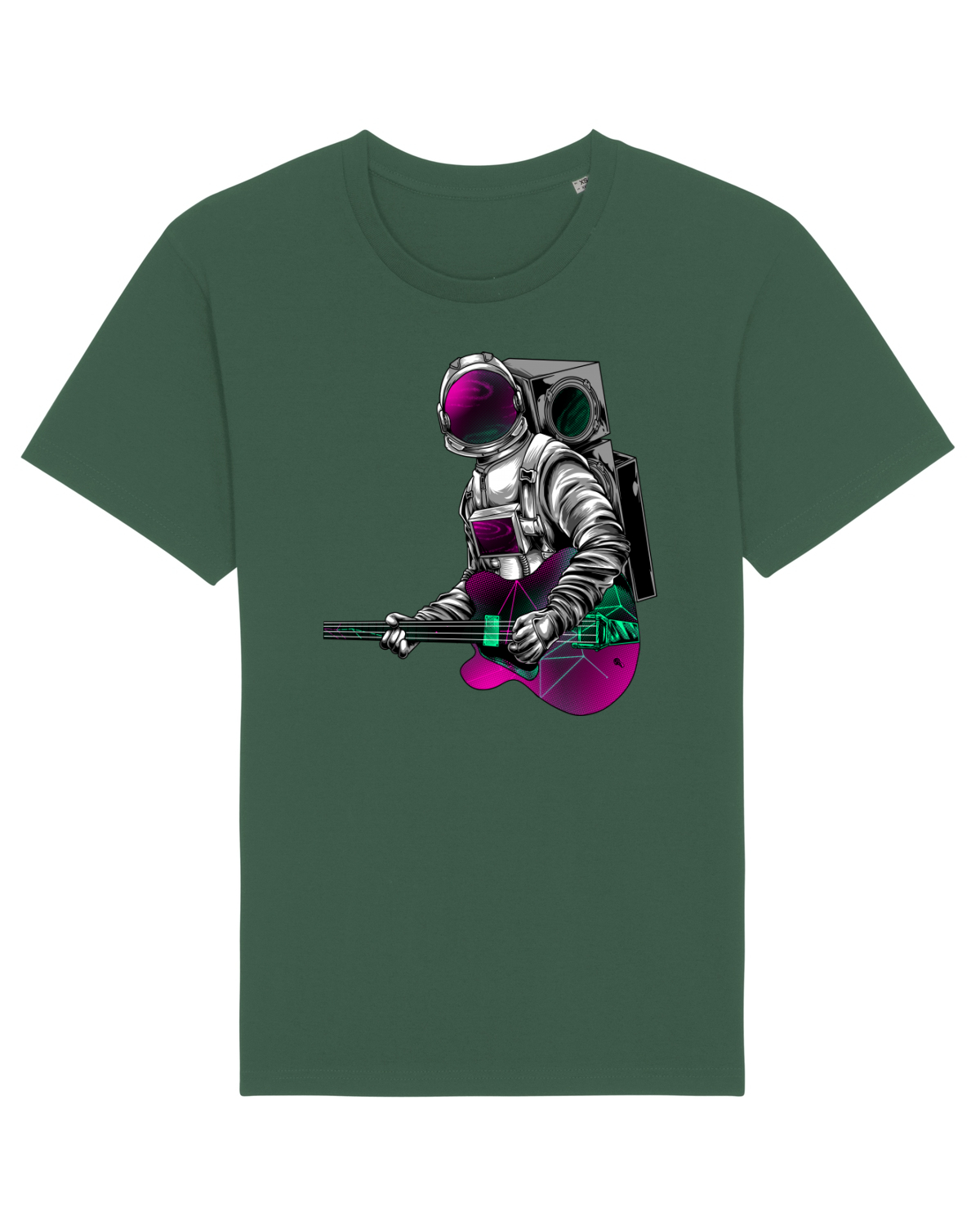 Tricou mânecă scurtă Unisex Rocker Bottle Green